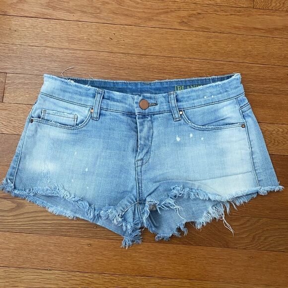 Blank NYC Light Wash Jean Shorts 26 - Picture 1 of 4